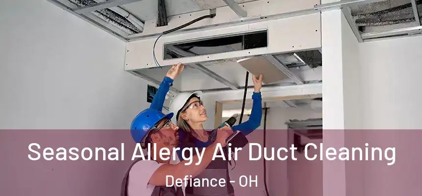 Seasonal Allergy Air Duct Cleaning Defiance - OH